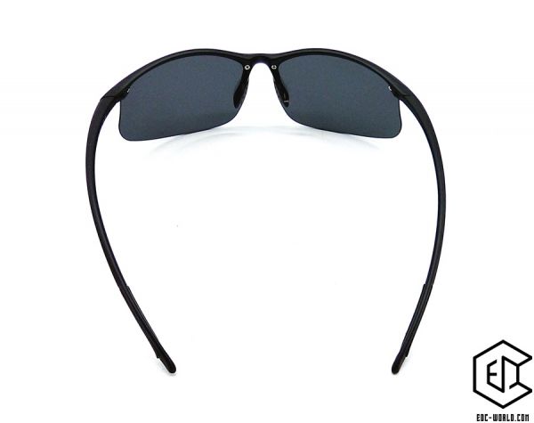 Sonnenbrille polarisiert, schwarz, mit Aufbewahrungsbeutel